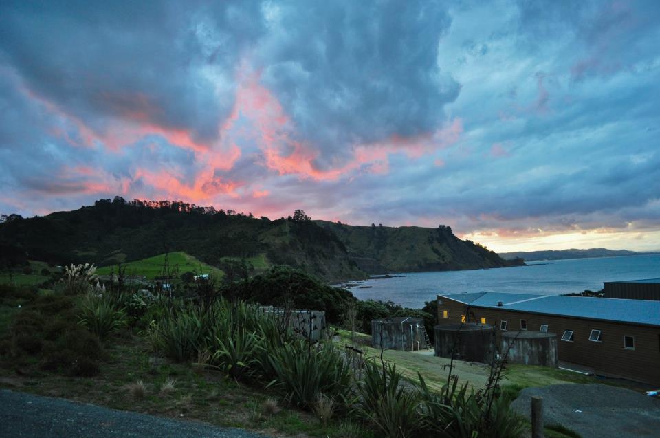 Evening sunset at Poor Knights, NZ